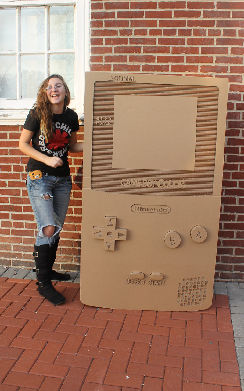 Illustration for article titled That is One Giant, Over-Sized Game Boy You've Got There